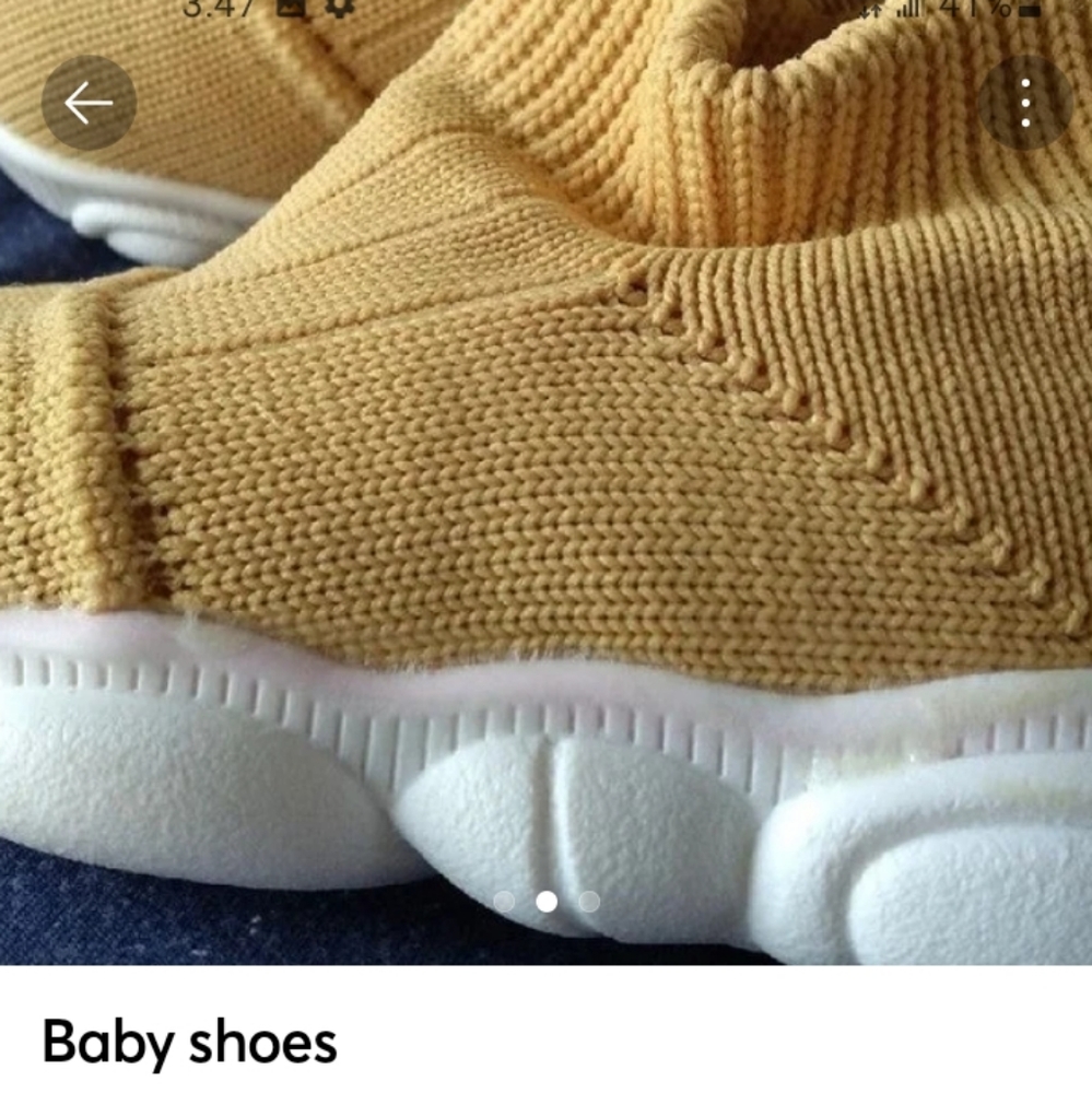 Baby shoes